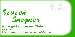 vivien smegner business card